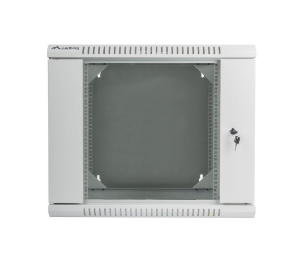 LANBERG Wisząca 19" 9U 600x600mm dwusekcyjna (szara) WF02-6609-10S - 455652 - zdjęcie 2